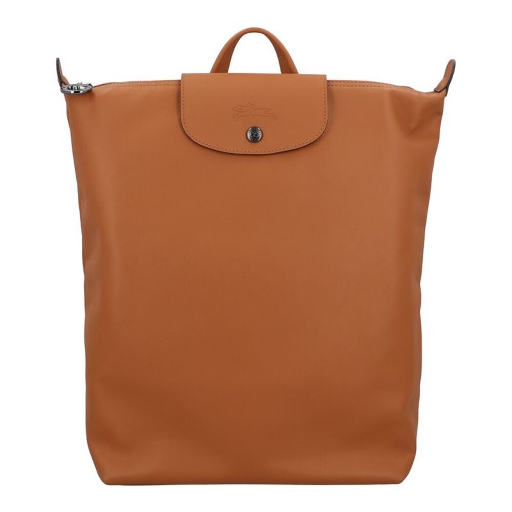Longchamp Le Pliage Xtra Medium Leather Backpack, Brown